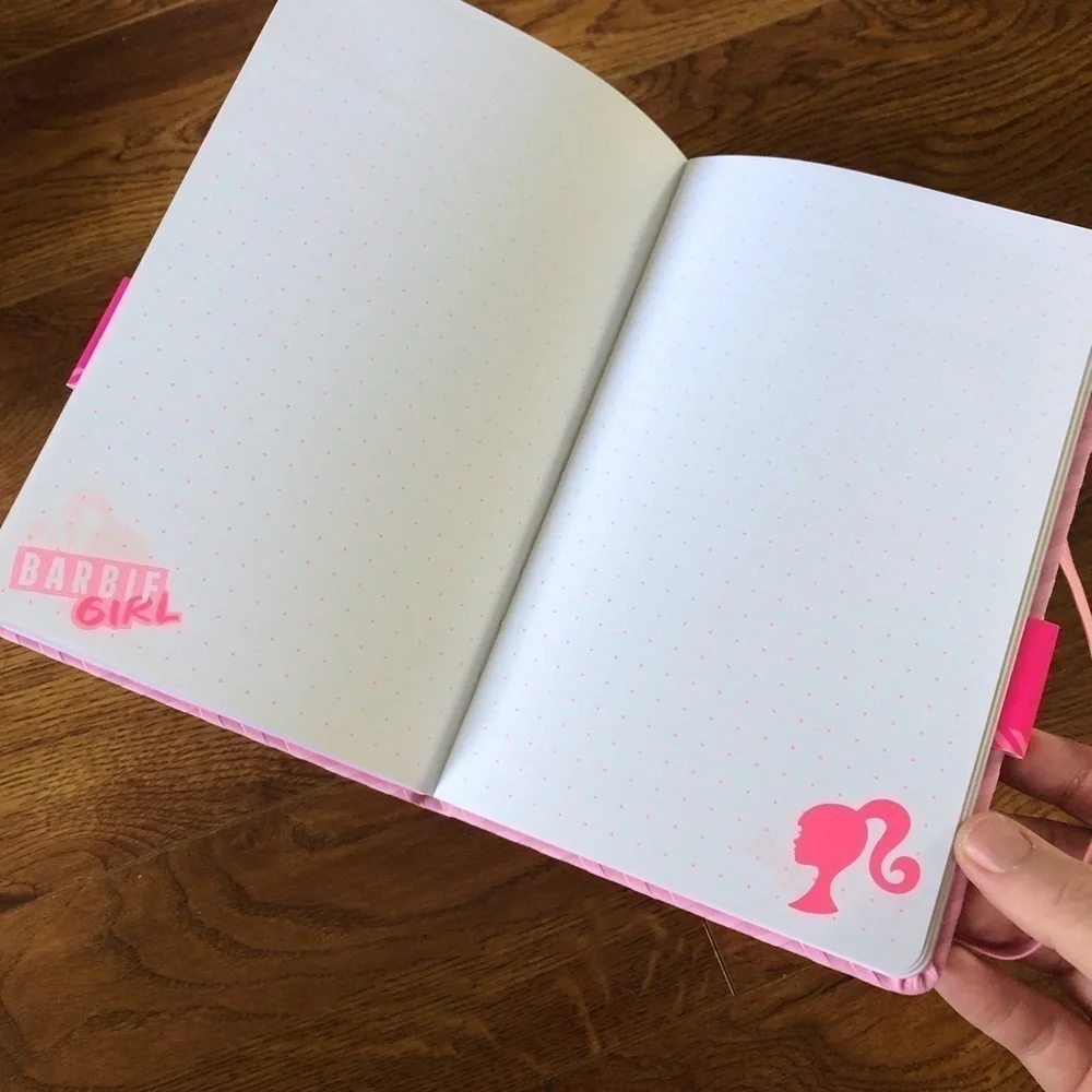 Barbie pink Vegan Leather journal